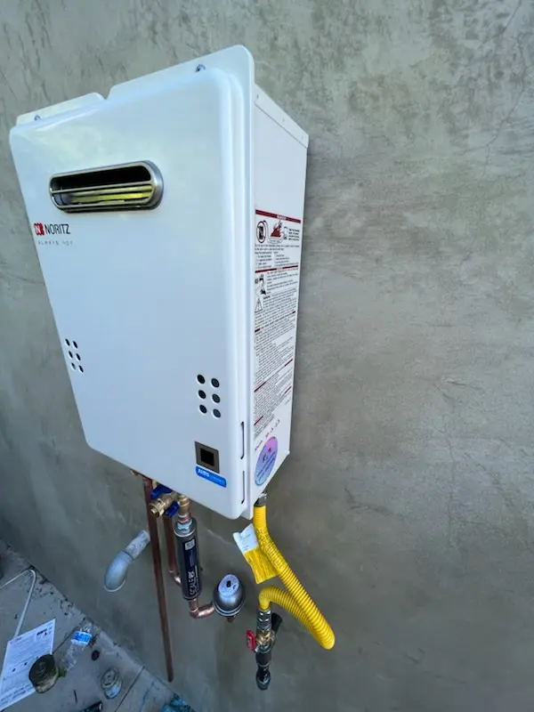 Tankless water heater installation for Geigertown homes